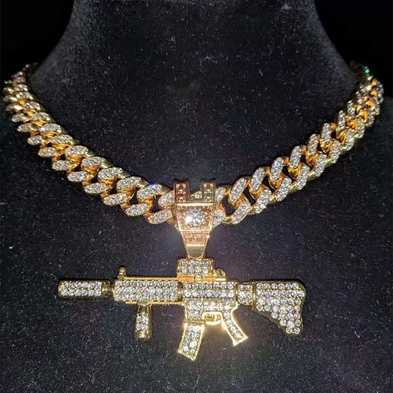 TEEK - Bling Submachine Necklace