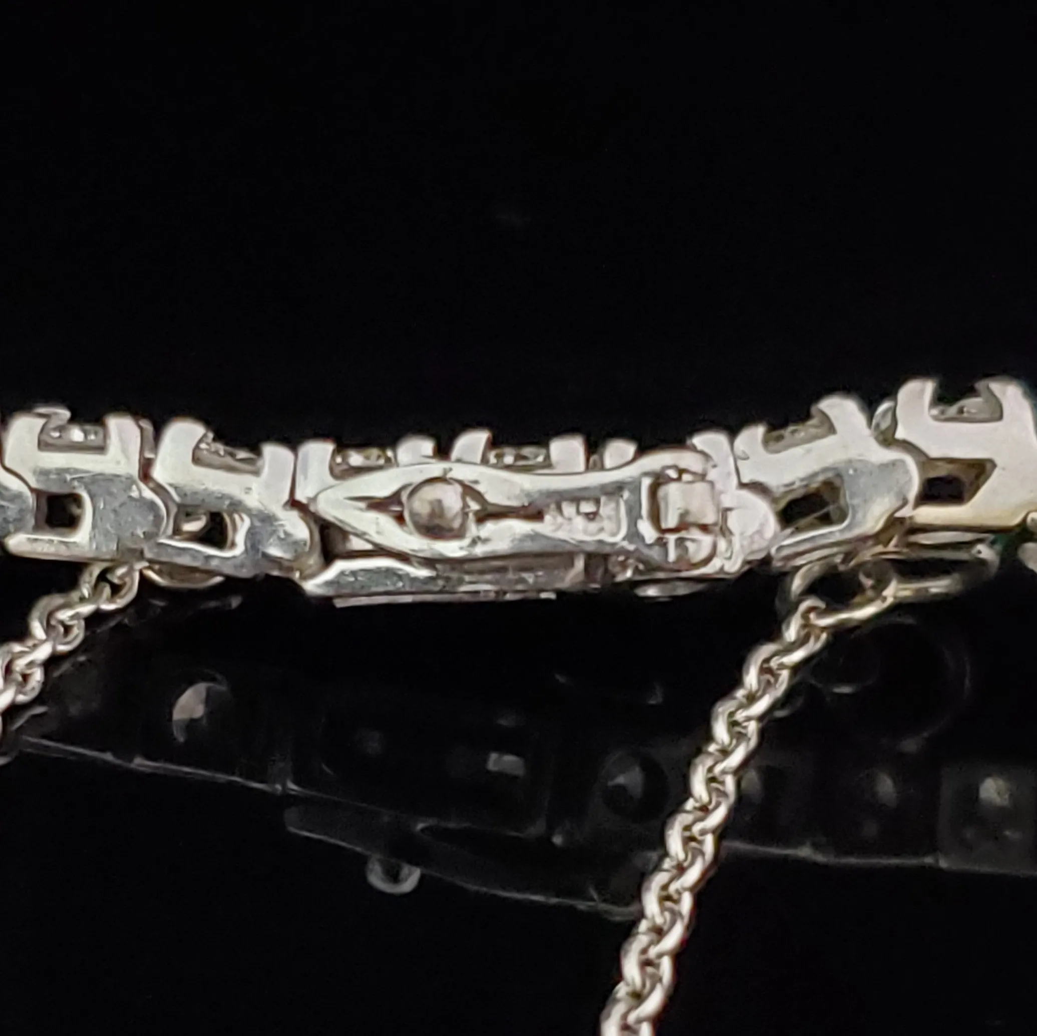 The Bruges - Estate 4.5ct Diamond 14k Gold Tennis Bracelet