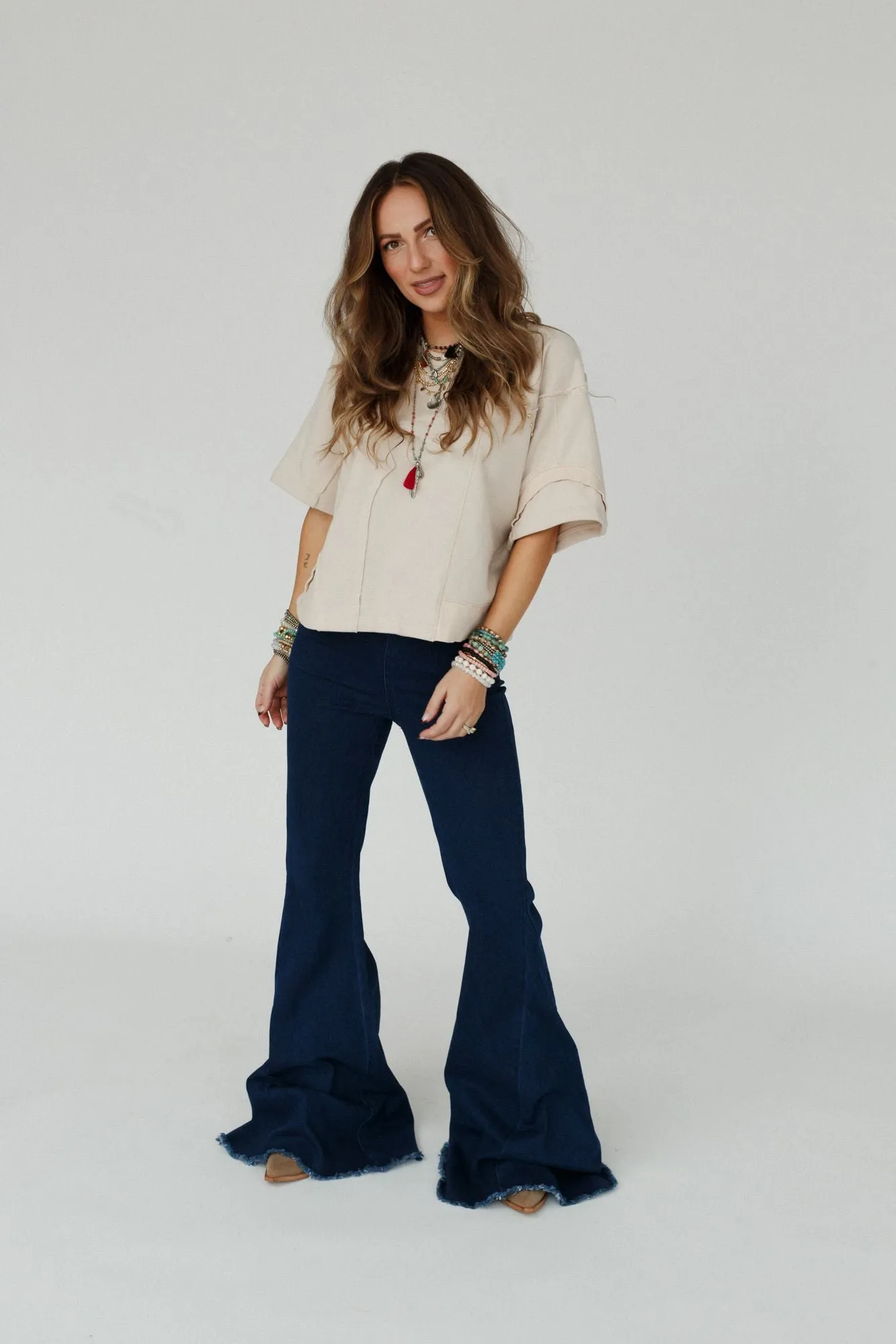 The Signature Flare - Dark Denim