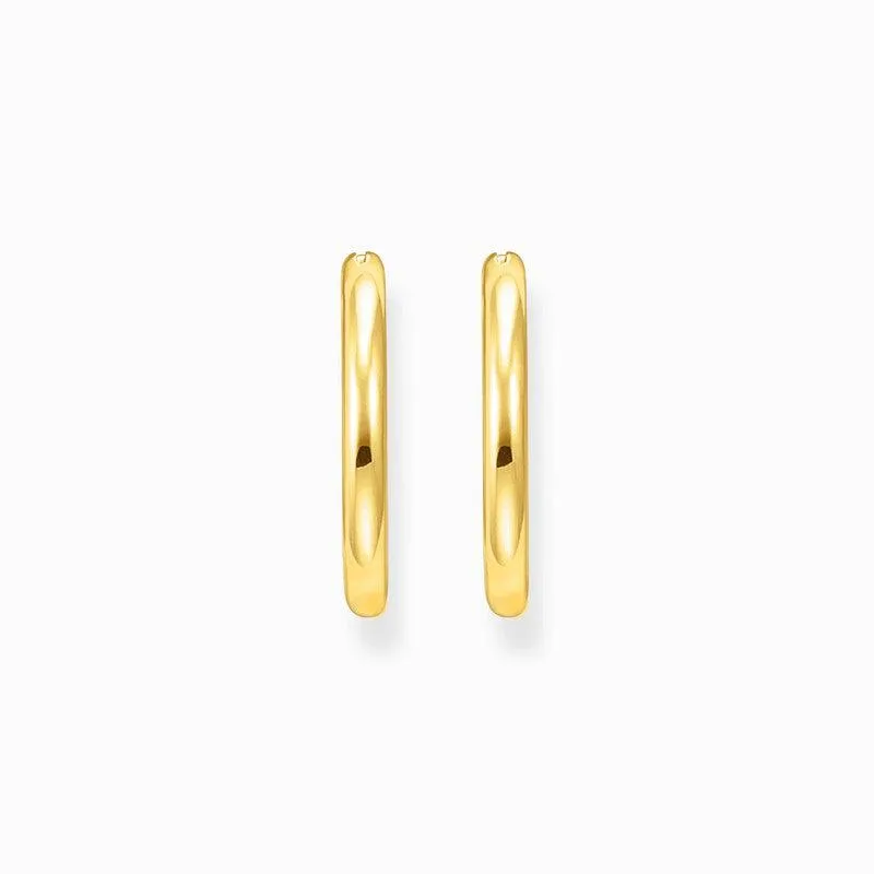 Thomas Sabo Gold-plated Classic Hoop Earrings